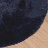 vidaXL Shaggy Rug High Pile NAVARRA Navy 200x200 cm Polyester