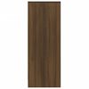 vidaXL Shoe Cabinet Brown Oak 60x35x92 cm Engineered Wood