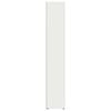 vidaXL CD Cabinets 2 pcs White 21x16x93.5 cm Engineered Wood