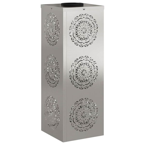 vidaXL Solar LED Pathway Light 2 pcs Rusty Weathering Steel