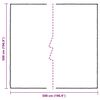 vidaXL Clear Tarpaulin with Eyelets 5x5 m Polyethylene