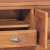 vidaXL TV Cabinet 100x30x40 cm Solid Teak Wood