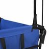vidaXL Folding Hand Trolley Black 105 x 56.5 x 116 cm Oxford Cloth
