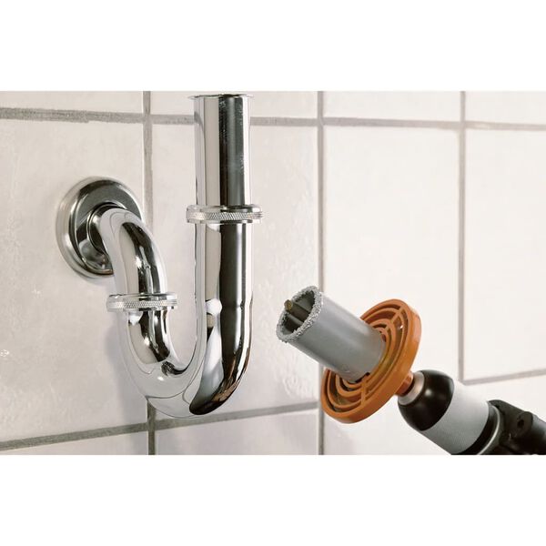 wolfcraft Seven Piece Conduit Hole Saw Set 33/53/68/73/83 mm 3464000