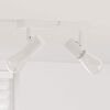 vidaXL Ceiling Spotlight White 26 x 6.5 x 11.5 cm Metal