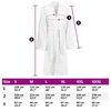 vidaXL Bathrobe KINN White M Cotton