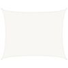 vidaXL Sunshade Sail 160 g/m&sup2; White 6x7 m HDPE