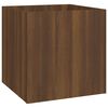 vidaXL Hallway Furniture Set Brown Oak Engineered Wood