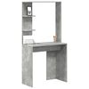 vidaXL Desk Concrete grey 78.5 x 37 x 154.5 cm Engineered wood