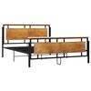 vidaXL Bed Frame without Mattress Metal 160x200 cm