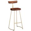 vidaXL Bar Stools 2 pcs 49x43x103 cm Solid Wood Mango