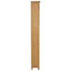 vidaXL Bookcase 52x22.5x170 cm Solid Oak Wood