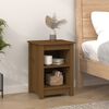 vidaXL Bedside Cabinets 2 pcs Honey Brown 40x35x55 cm Solid Wood Pine
