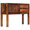 vidaXL Sideboard 118x30x75 cm Solid Mango Wood