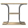 vidaXL Console Table Sonoma Oak 101 x 35 x 80.5 cm Engineered Wood
