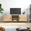 vidaXL TV Cabinet Sonoma Oak 150x30x50 cm Engineered Wood