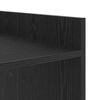 vidaXL Wash Machine Cabinet with Storage Black Oak 67.5 x 62 x 97 cm