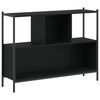 vidaXL Bookcase Black 102x28x77.5 cm Engineered Wood