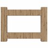 vidaXL TV Cabinet Set 10 pcs Artisan Oak 30.5 x 30 x 90 cm