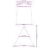 vidaXL Swing Frame for Outdoor W 156 x H 185 cm