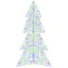 vidaXL Christmas Tree with 160 LEDs Multicolour 150 cm Acrylic