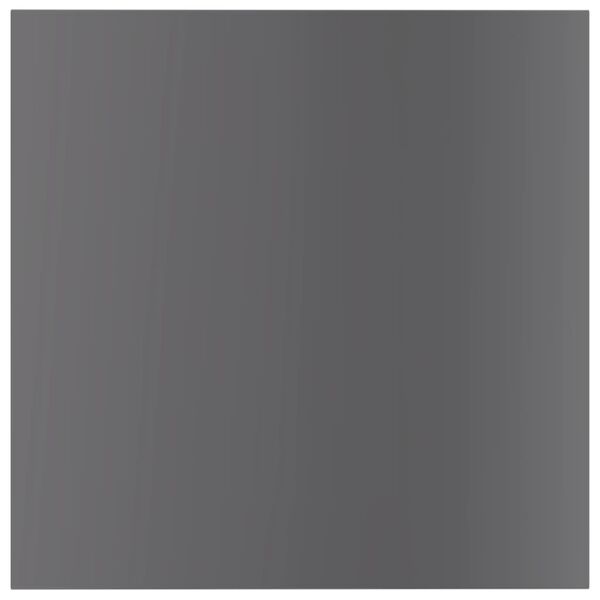 vidaXL Bookshelf Boards 8 pcs High Gloss Grey 40x40x1.5 cm Engineered Wood