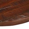 vidaXL Table Top &Oslash; 90x2.5 cm Round Solid Wood Reclaimed