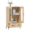 vidaXL Highboard Sonoma Oak 69.5x31x115 cm Engineered Wood