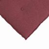 vidaXL Back Pillow Wine Red 140 x 19 x 50 cm Fabric