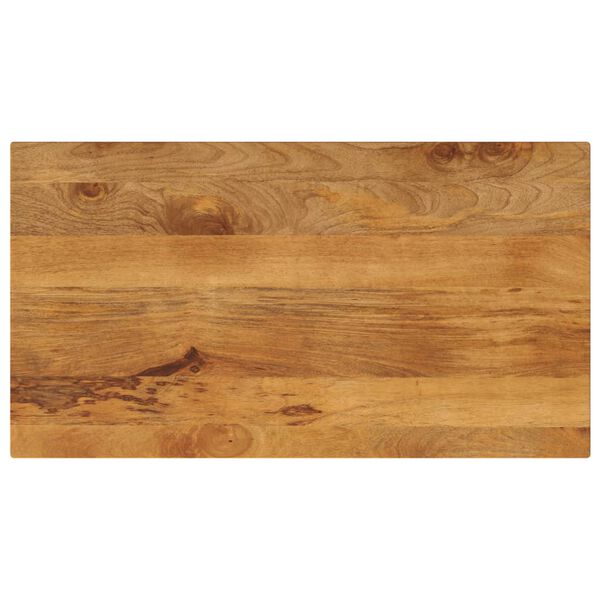 vidaXL Table Top 120x70x2.5 cm Rectangular Solid Wood Mango