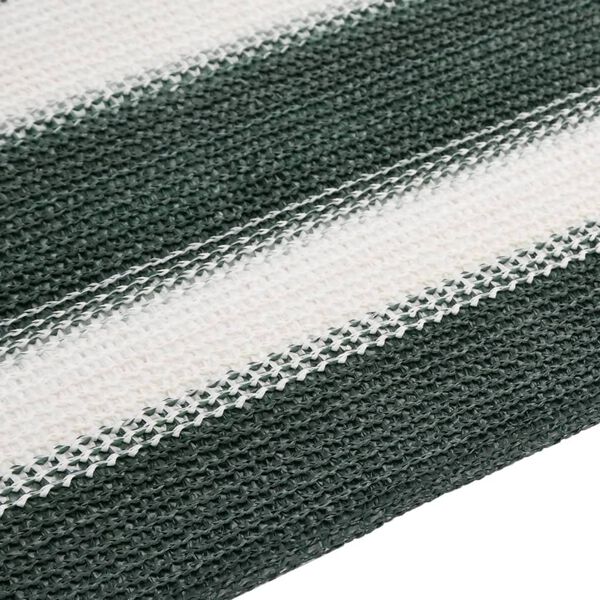 vidaXL Privacy Net Green and White 1.8x25 m HDPE 195 g/m²