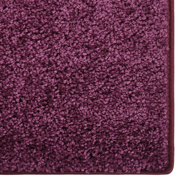 vidaXL Soft Pile Rug Anti-slip 67x180 cm Purple