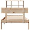 vidaXL Bookcase Bed without Mattress 90x200 cm Solid Wood Pine