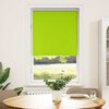 vidaXL Roller Blind Blackout Leaves Green 80x130 cm Fabric Width 75.7 cm Polyester