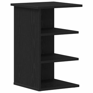 vidaXL Side Cabinet Black Oak 35 x 35 x 55 cm Engineered Wood