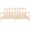 vidaXL Bed Frame without Mattress 200x200 cm Solid Wood Pine