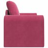 vidaXL Sofa Bed Wine Red 98 x 71 x 83 cm Velvet