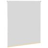 vidaXL Roller Blind Blackout Beige 140x130 cm Fabric Width 136.6 cm Polyester