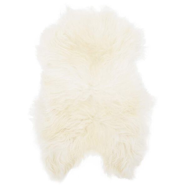 vidaXL Icelandic Sheepskin Chair Cover Cream 70x110 cm