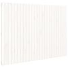 vidaXL Wall Headboard White 159.5x3x110 cm Solid Wood Pine