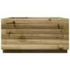 vidaXL Garden Planter 50x50x26.5 cm Impregnated Wood Pine
