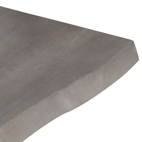 vidaXL Coffee Table with Live Edges 60x60x40 cm Solid Acacia Wood