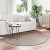vidaXL Area Rugs Round Beige &Oslash; 160 CM