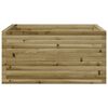 vidaXL Garden Planter 90x90x46 cm Impregnated Wood Pine