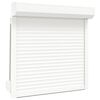 vidaXL Roller Shutter Aluminium 100x100 cm White