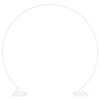 vidaXL Single Wedding Arch White 220 x 45 x 200 cm Steel