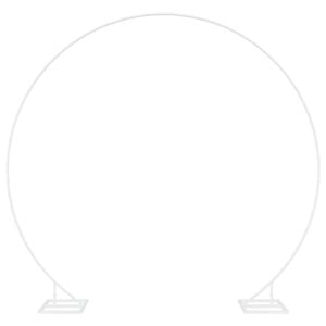 vidaXL Wedding Arch White 220 x 45 x 200 cm Steel