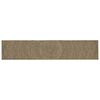 vidaXL Area Rug Natural and Black 60 x 400 cm Jute