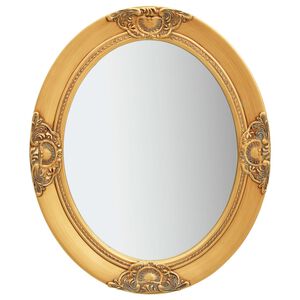 vidaXL Wall Mirror Baroque Style 50x60 cm Gold