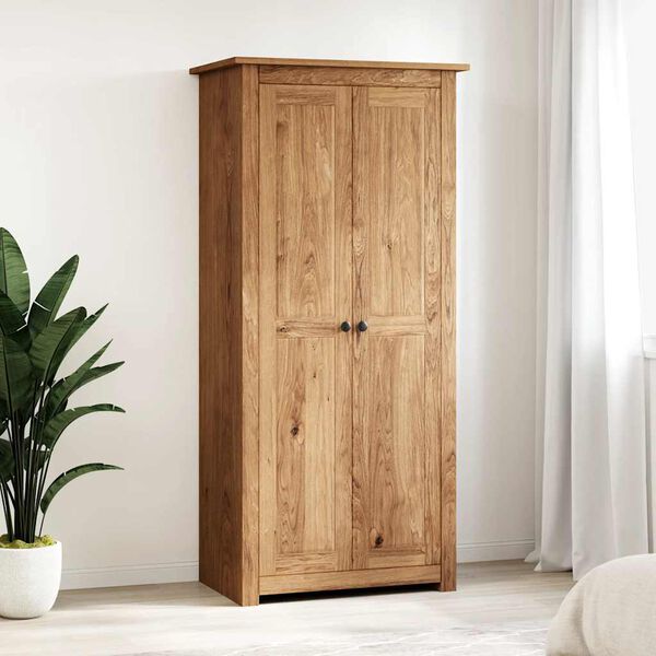 vidaXL Wardrobe 80x50x171.5 cm Solid Pine Panama Range